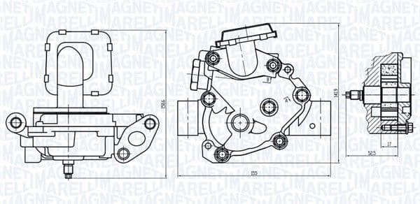 351516000091 Magneti Marelli Оливний насос