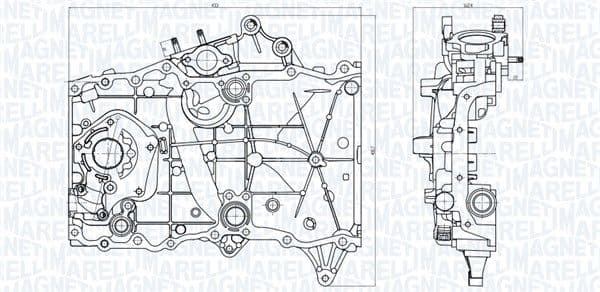 351516000120 Magneti Marelli Масляный насос