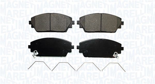 363916061267 Magneti Marelli Гальмівні колодки для Mazda 3