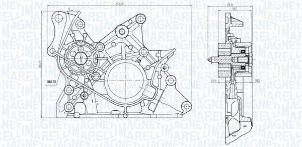 351516000088 Magneti Marelli Оливний насос