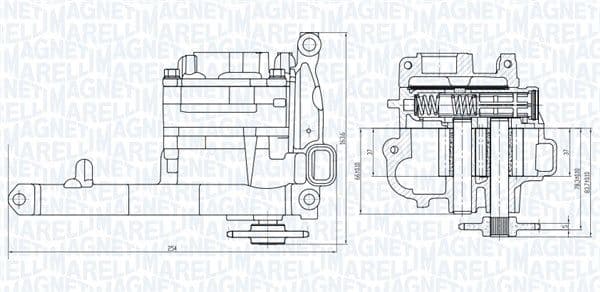351516000071 Magneti Marelli Масляный насос