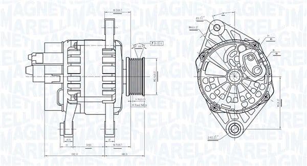 063731743010 Magneti Marelli Генератор