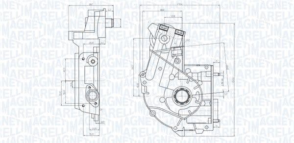 351516000098 Magneti Marelli Оливний насос