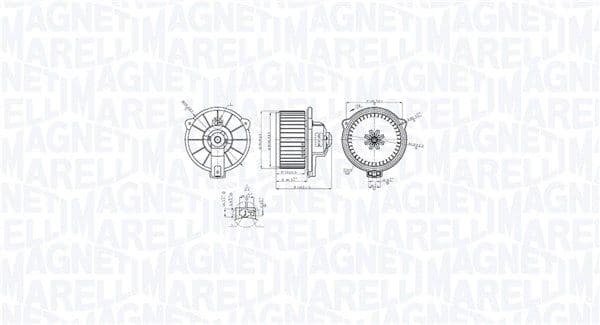 069412768010 Magneti Marelli Вентилятор салона