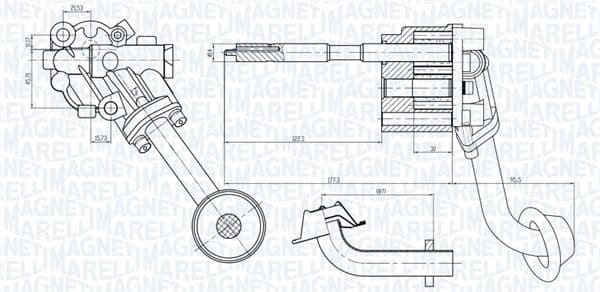 351516000023 Magneti Marelli Оливний насос