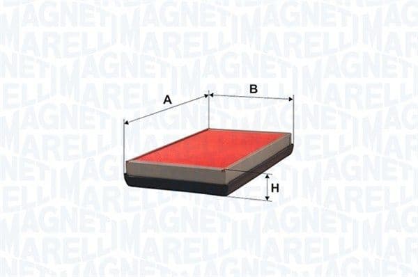 153071762536 Magneti Marelli Повітряний фільтр