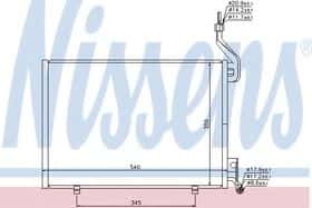 Радіатор кондиціонера Радіатор кондиціонера