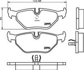 Тормозные колодки