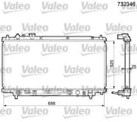 Радиатор охлаждения двигателя Радиатор охлаждения двигателя