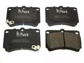Тормозные колодки KAWE 810008 Тормозные колодки KAWE 810008