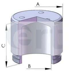 Поршень тормозного суппорта Поршень тормозного суппорта