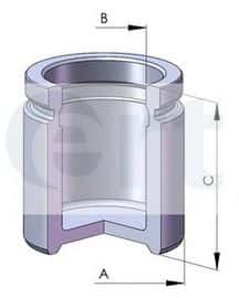 Поршень гальмівного супорта Поршень гальмівного супорта
