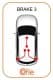 92105241 Cofle Трос ручного тормоза для Rover 75
