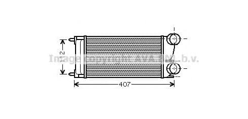 PEA4332 AVA Quality Cooling Интеркулер
