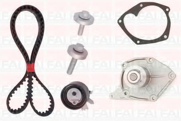 TBK357-6441 Fai Комплект ремня ГРМ + помпа