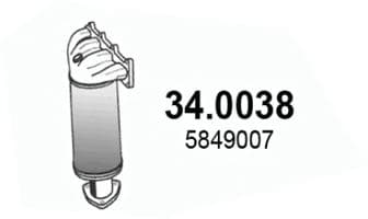 34.0038 Asso Катализатор