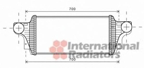 30004549 Van Wezel Интеркулер