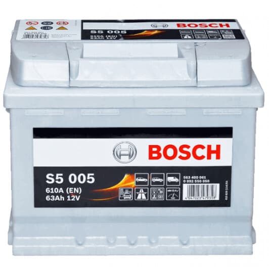 Акумулятор Bosch 6 CT-63-R S5 0092S50050