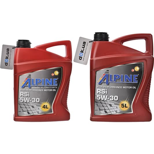 Alpine RSi 5W-30 моторное масло