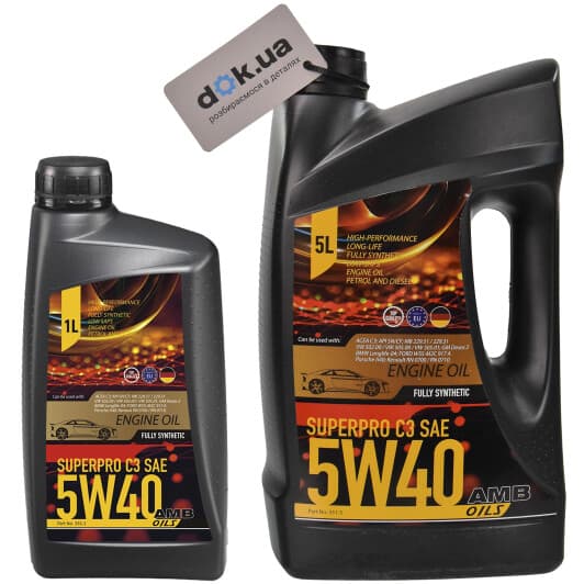 AMB SuperPro C3 5W-40 моторна олива