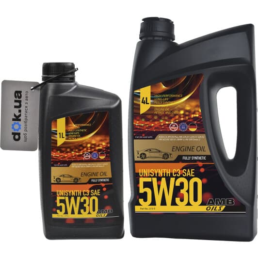 AMB UniSynth C3 5W-30 моторное масло