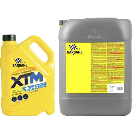 Bardahl XTM Multifleet 15W-40 моторна олива