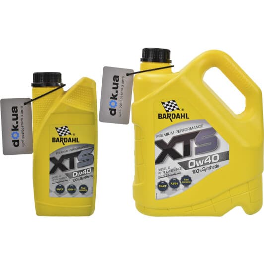 Bardahl XTS 0W-40 моторное масло