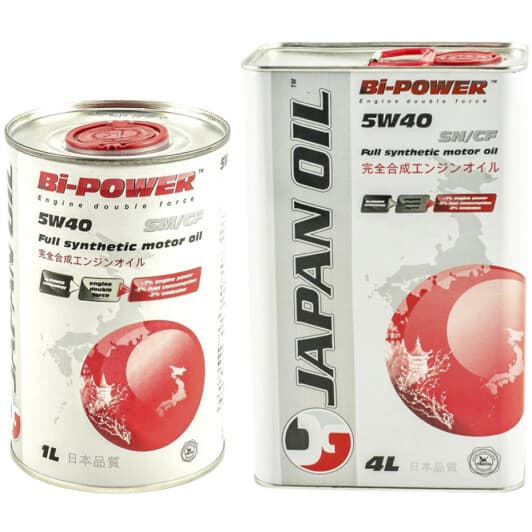 Bi-Power 5W-40 моторное масло