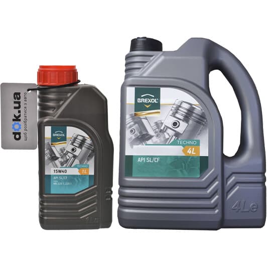 Brexol Techno 15W-40 моторна олива