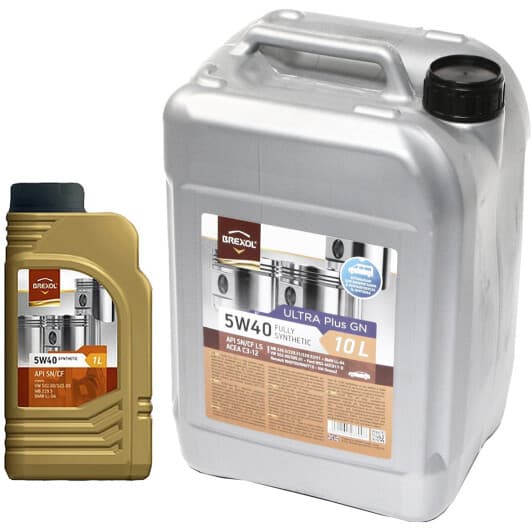 Brexol Ultra Plus GN 5W-40 моторна олива