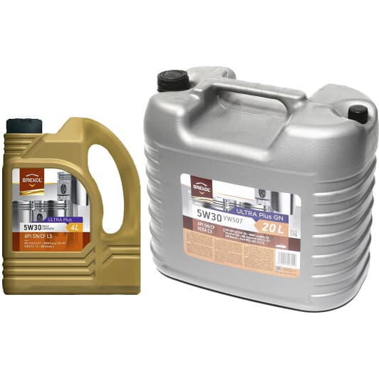 Brexol Ultra Plus VW507 5W-30 моторное масло