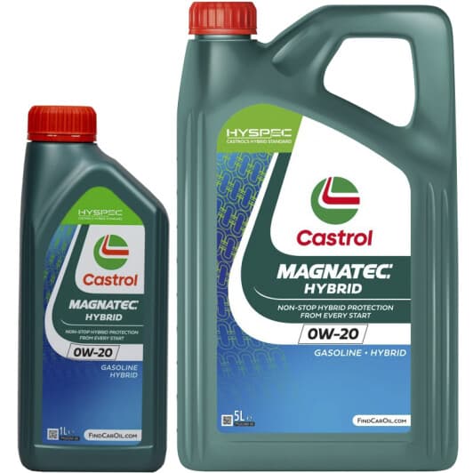 Castrol Magnatec Hybrid 0W-20 моторна олива