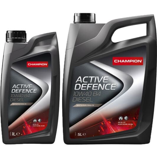 Champion Active Defence B4 Diesel 10W-40 моторное масло
