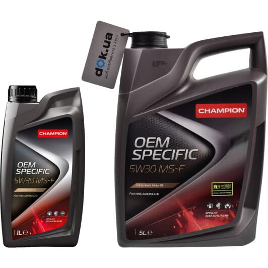 Champion OEM Specific MS-F 5W-30 моторна олива