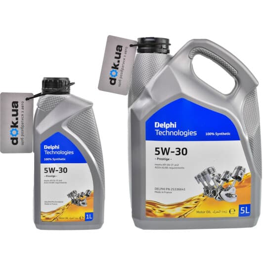 Delphi Prestige 5W-30 моторное масло