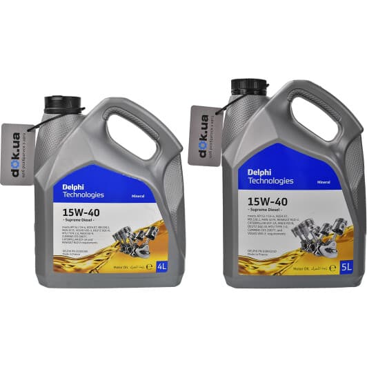 Delphi Supreme Diesel 15W-40 моторна олива