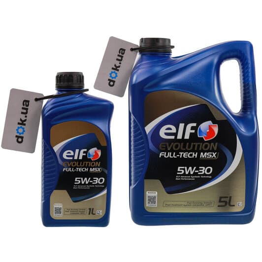 Elf Evolution Full-Tech MSX 5W-30 моторна олива