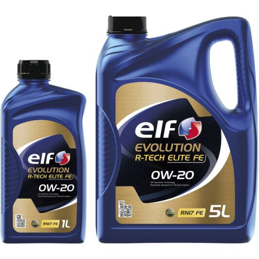 Олива Elf Evolution R-Tech ELITE FE 0W-20