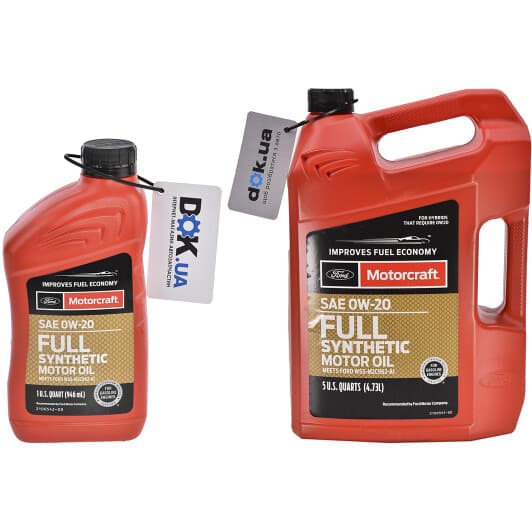 Ford Motorcraft Full Synthetic 0W-20 моторна олива