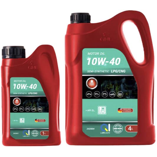GNL LPG-CNG 10W-40 моторное масло