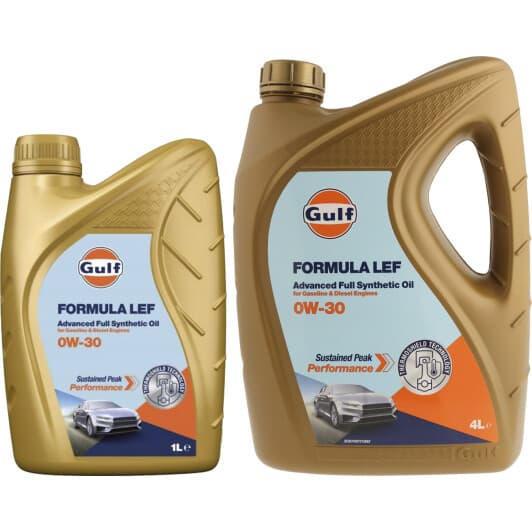 Масло Gulf Formula LEF 0W-30