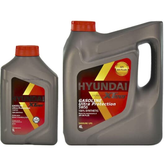 Hyundai XTeer Gasoline Ultra Protection SN 5W-50 моторна олива