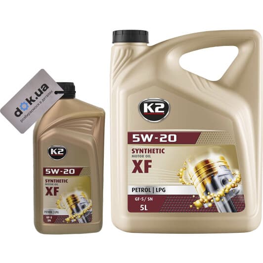 K2 XF 5W-20 моторное масло