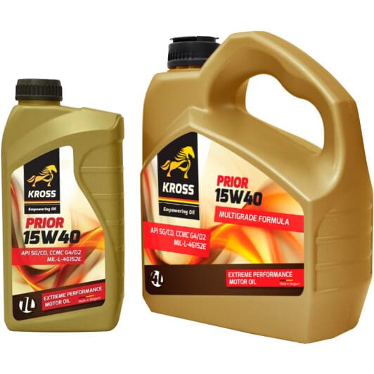 KROSS Prior 15W-40 моторное масло