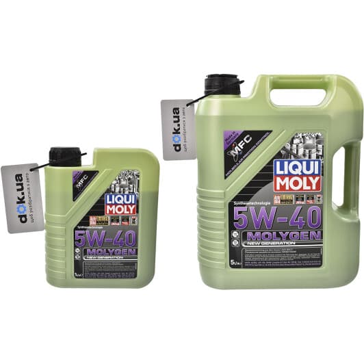 Liqui Moly Molygen New Generation 5W-40 моторна олива