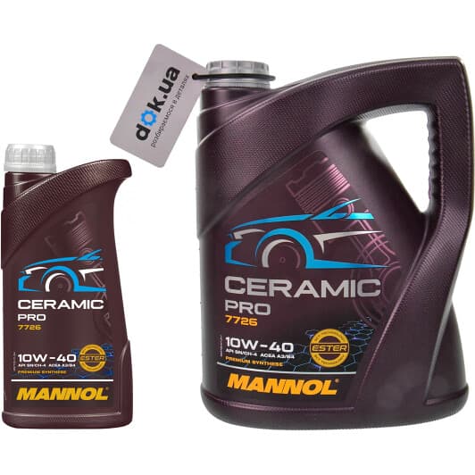 Масло Mannol Ceramic Pro 10W-40