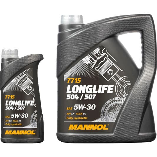 Mannol Longlife 504/507 5W-30 моторна олива