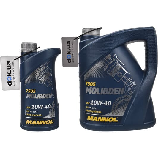 Mannol Molibden 10W-40 моторна олива