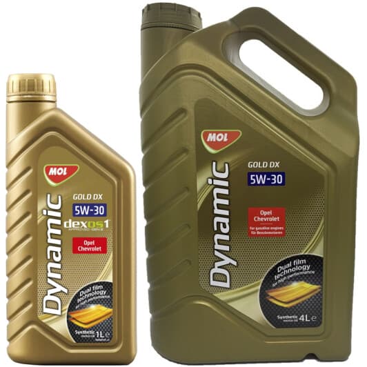 MOL Dynamic Gold DX 5W-30 моторна олива