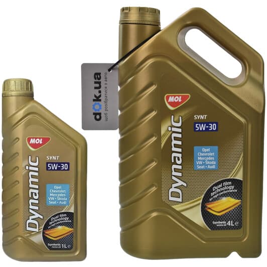 MOL Dynamic Synt 5W-30 моторное масло